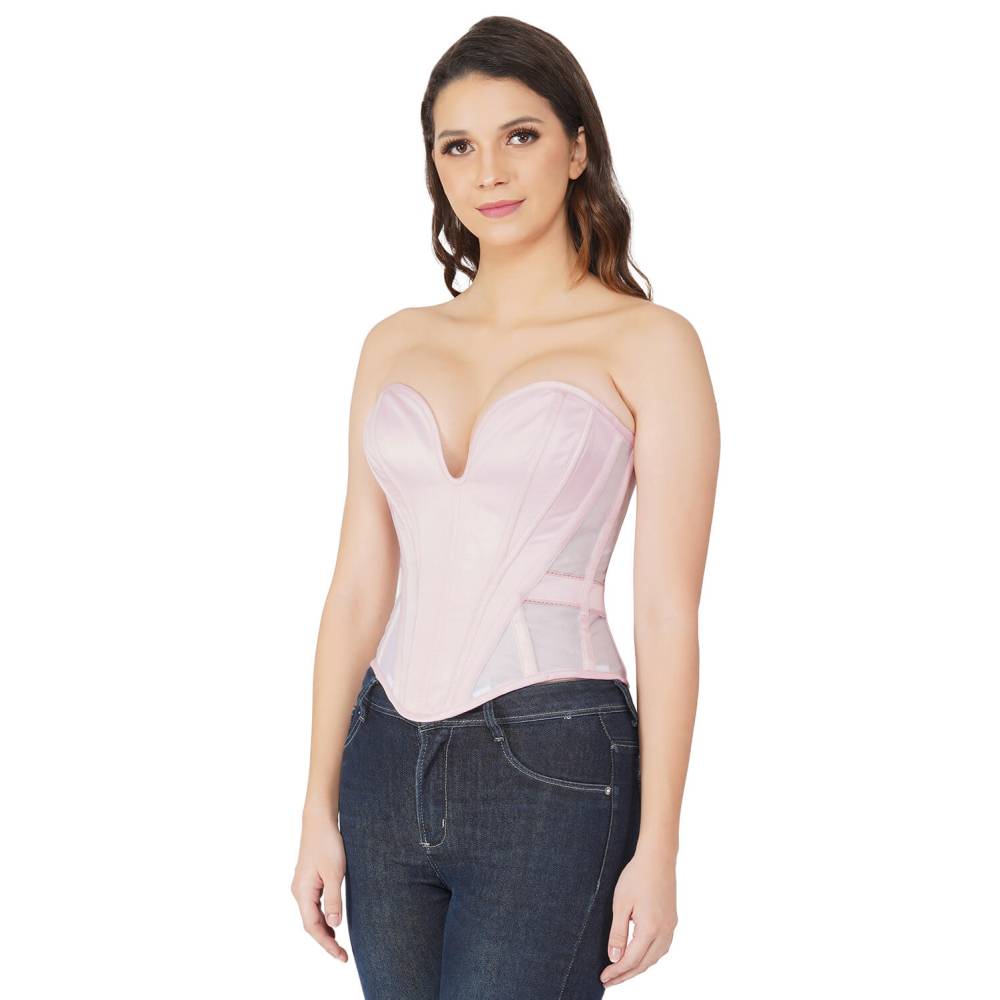 Attitude Corsets - Galilea Haut corset - Rose